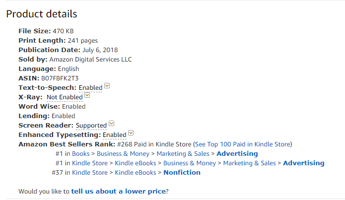 expensive investment book tearing up the Amazon Kindle charts is actually an illegal copy