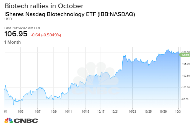 Ibb Stock Chart