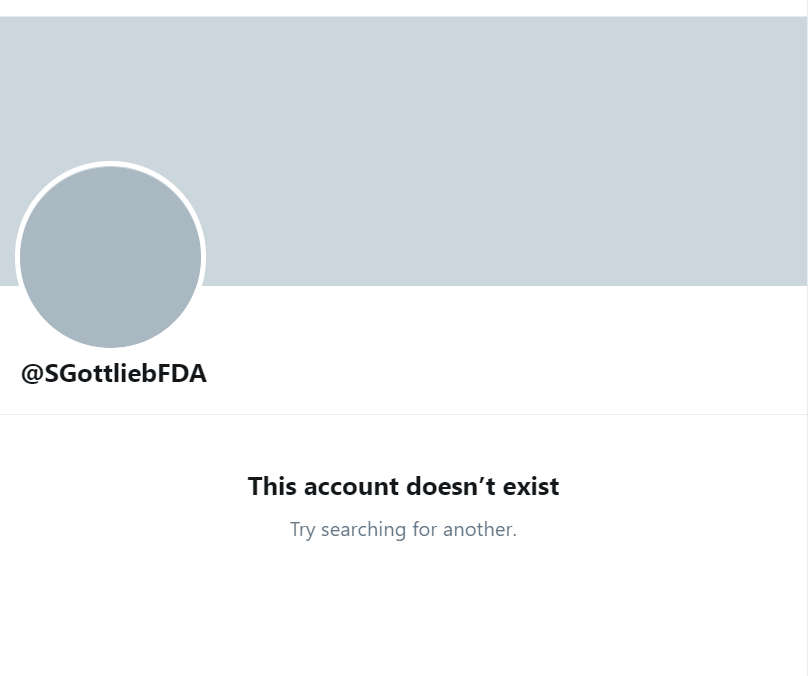 Gottliebaccount.1577381167272 - FDA Sparks Backlash After Deleting Former Commissioner Scott Gottlieb&#39;s Tweets